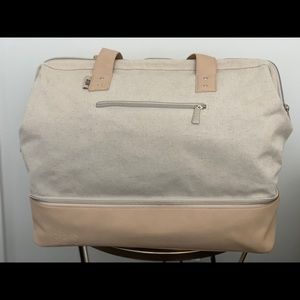 BÉIS Weekend Travel Tote in Beige